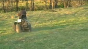 Трактор - из снегоочистителя