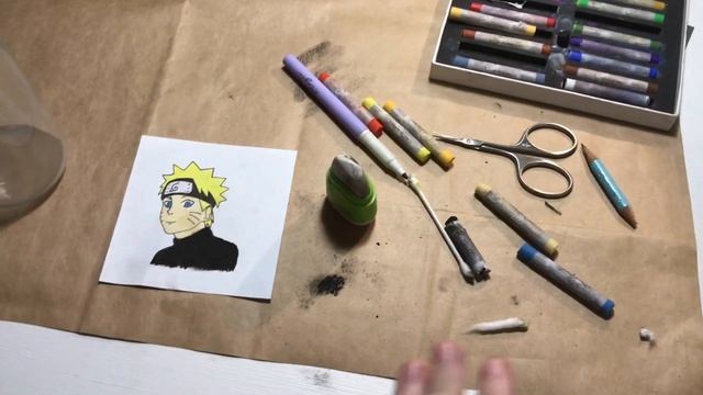 Рисую Наруто разными канцелярскими принадлежностями и на планшете//Украла идею у karrambaby?!\\ ДА? смотреть онлайн