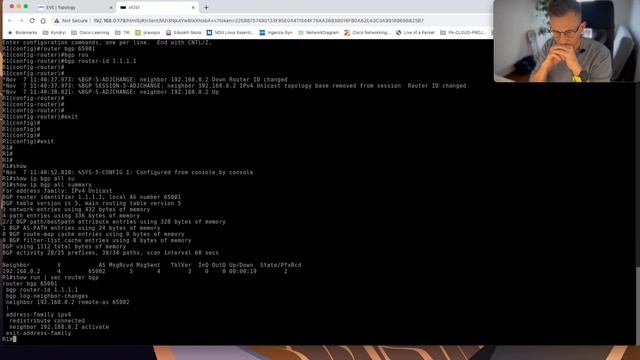 How to configure Cisco BGP Router ID and MD5 authentication - Guide - LAB смотреть онлайн