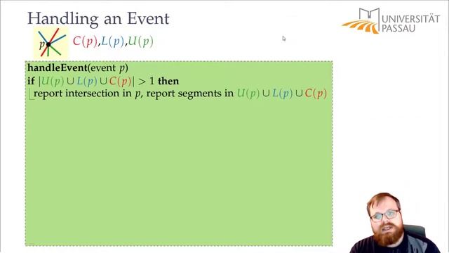 Sweep-Line Algorithm for Line Segment Intersection (3/5) | Computational Geometry - Lecture 02 смотреть онлайн