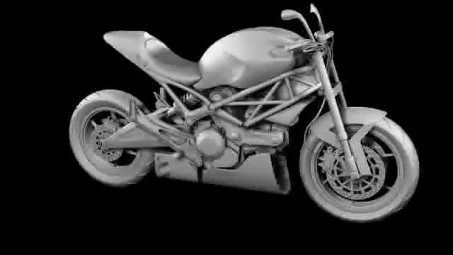 3D Model of Ducati Monster 796 Racer 2012 Review смотреть онлайн