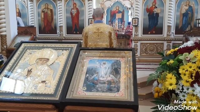 Божественная служба свт. Николаю Чудотворцу. Г.Уссурийск.22мая 2021г.Храм Николая Чудотворца.