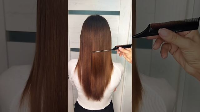 Ботокс для волос на славянский тип. Волосы стали гладкими, прямыми, блестящими. смотреть онлайн