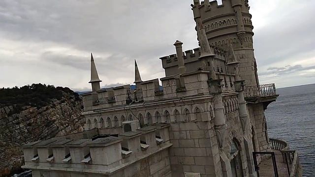 Вид на море возле Ласточкиного гнезда