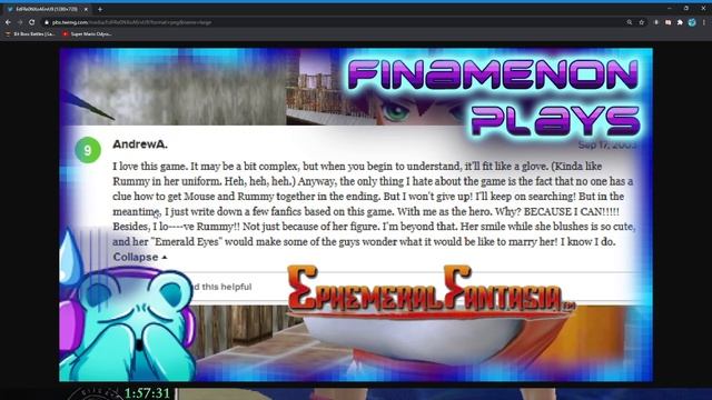 Streamer Blind Plays WORST RPG ever? - Ephemeral Fantasia смотреть онлайн