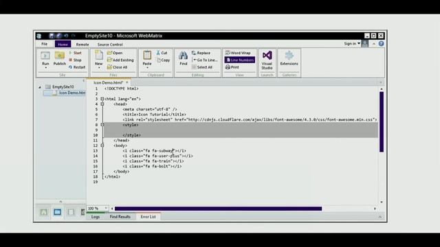 HTML GRAPHIC : ICONS TUTORIAL смотреть онлайн