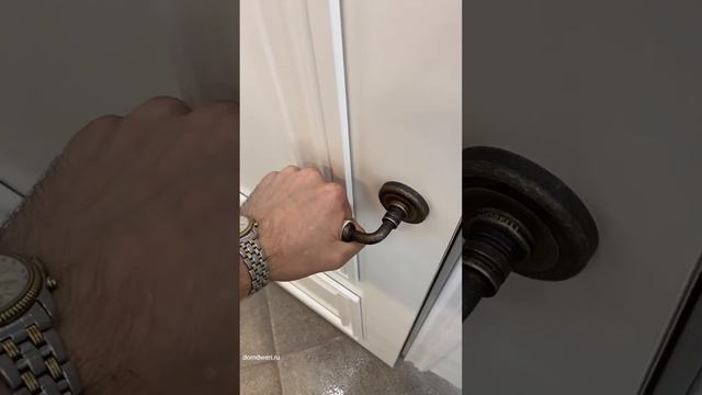 Межкомнатная дверь Эмаль белая Вербена Пг смотреть онлайн