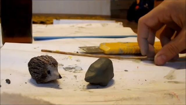 DIY:ЁЖИК ИЗ ГЛИНЫ! СВОИМИ РУКАМИ! БЕЗ ЗАПЕКАНИЯ! CAT SHOW смотреть онлайн