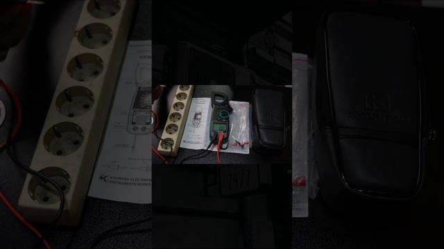 DIGITAL CLAMP METER (TANG AMPERE KYORITSU KEW 2007R) смотреть онлайн
