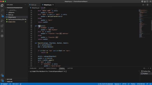 Finance Expense Report from Bank Statement in Python-Categories our Expenses-Avoid Bank Charges смотреть онлайн