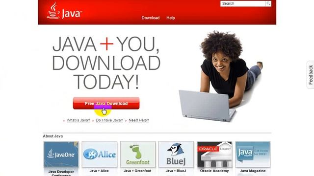 شرح (5) تنزيل برنامج الجافا - download java смотреть онлайн