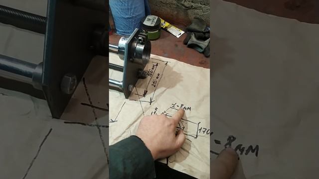 Мобильный расточной станок.Line boring machine смотреть онлайн