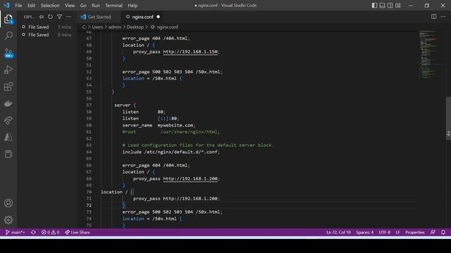 How to configure Nginx as a Reverse proxy | Configuring with SSL смотреть онлайн