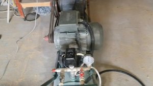 Компрессор СО 7Б от 220 V своими руками.  производительность на выходе 490л.мин.