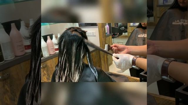 Keratin Treatment.with Pantone colour hair pach смотреть онлайн