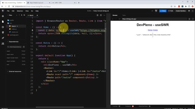 ReactJS - useSWR | Como carregar dados em uma aplicação смотреть онлайн