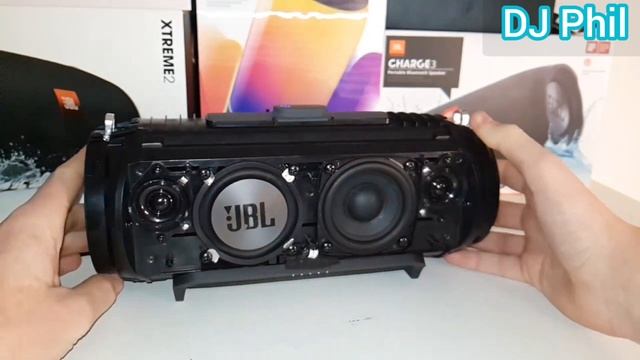 JBL XTREME WITH 3 PASSIV RADIATORS!!! BASS TEST смотреть онлайн