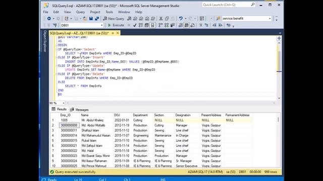 Complete CRUD Operation using SQL Server || MS SQL SERVER BANGLA TUTORIAL SERIES || смотреть онлайн