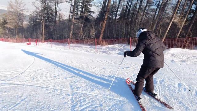 Базовые и карвинговые повороты на горных лыжах | Инструктор по горным лыжам смотреть онлайн