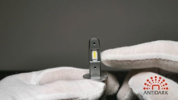 НОВИНКА!! Led лампы H3 и Н1, размер 1:1 с галогенками, 12-24в