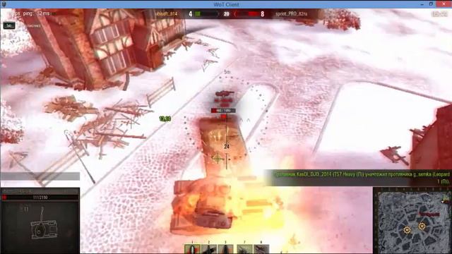 World of Tanks 1 игра на видео! (стальная охота) смотреть онлайн