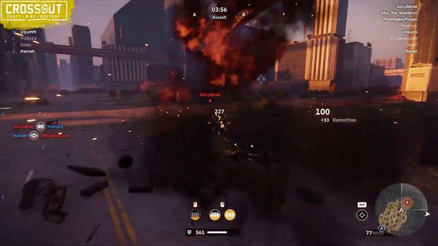 Fight to the last on crazy killer cars - Crossout смотреть онлайн
