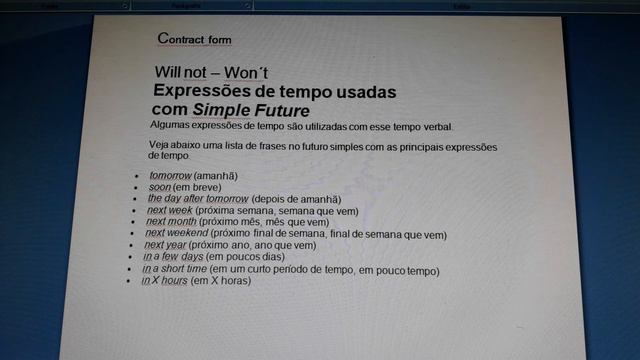 Simple future - Negative form смотреть онлайн