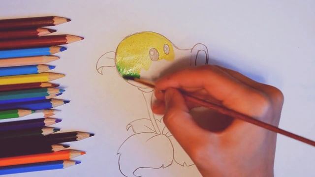 Как нарисовать растения против зомби (Plants vs Zombies) акварелью смотреть онлайн