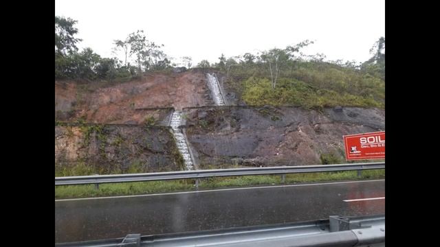 Civil Engineering Embankment  Slope Protection With Drain System