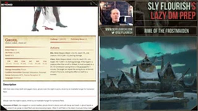 Rime of the Frostmaiden Session Zero and Campaign Outline смотреть онлайн