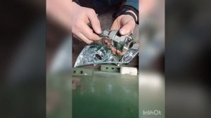 Geely emgrand EC7 Замена линз и стекл.