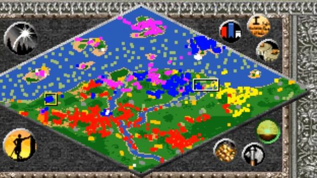 Age of Empire 2 | Mini Map War | Conquest of the new world 2vs4 смотреть онлайн
