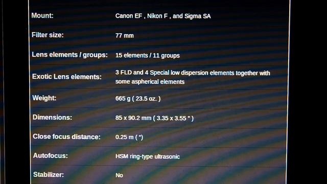Sigma 24mm 1 4 Art lens смотреть онлайн