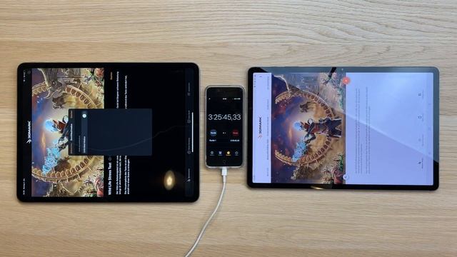 Akkulaufzeit Apple iPad Pro 12,9 2020 VS Samsung Galaxy Tab S7+ 5G смотреть онлайн