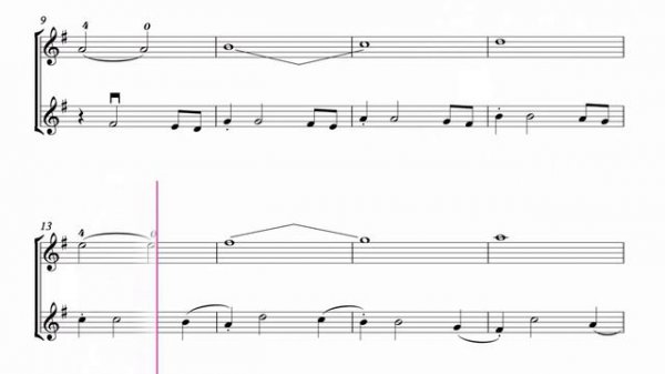 G Major Scale – Violin Scales Exercises for beginners