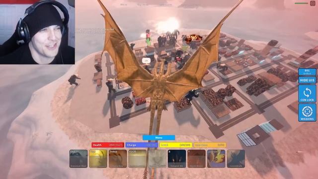 GODZILLA vs 50 KONGS┃Kaiju Universe ROBLOX смотреть онлайн