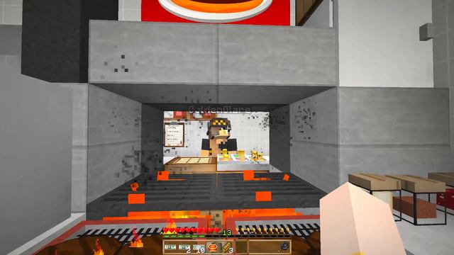 Minecraft McDonalds - MY FIRST JOB AT MCCRAFTERS GONE WRONG! EVIL BABY!? (Minecraft Roleplay) #1 смотреть онлайн