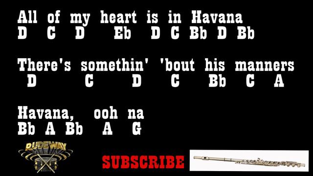 Camila Cabello - HAVANA - (Flute Notes) смотреть онлайн