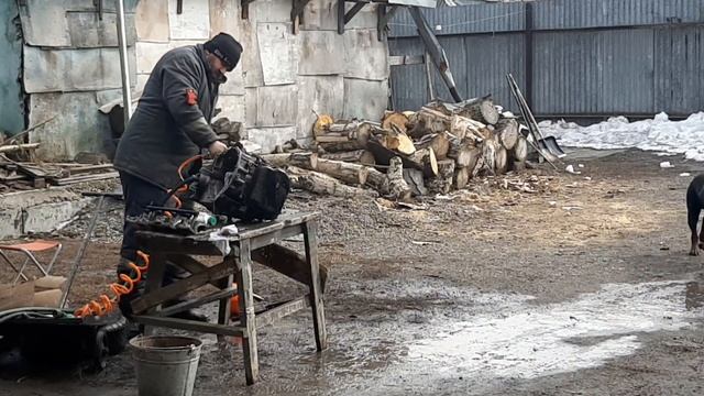 придумал бесконтактную мойку кёрхер, помыл АКПП от рено клио. смотреть онлайн