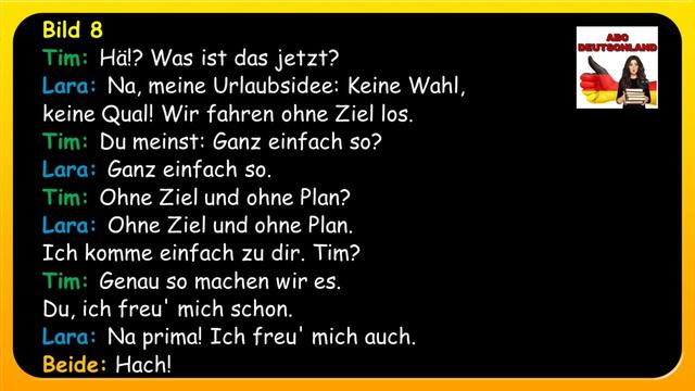 Deutsch Lernen Mit Dialogen  A2 /Nr.9