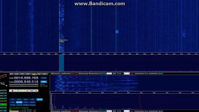 HDSDR+bandicam + RTL2832 Метеорологи передача данных. смотреть онлайн