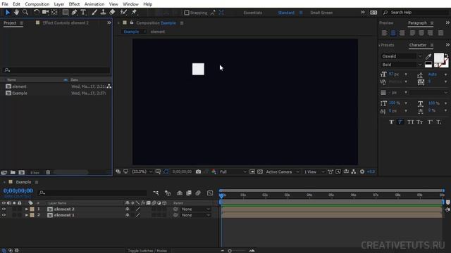 Модульная сетка из слоев в After Effects с помощью выражений (Expressions) смотреть онлайн