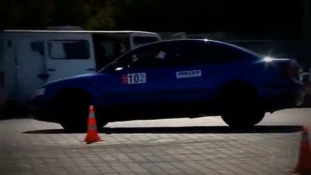 Днепр автослалом 12.08 Passat B5
