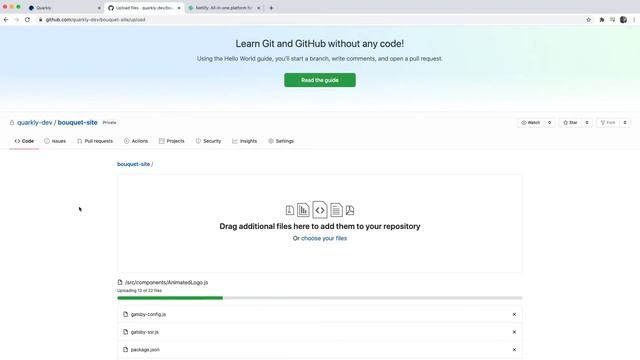 #QuarklyTutorials: Deploying a Quarkly Project on Netlify смотреть онлайн