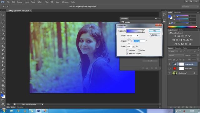 Elegant lighting Effects - Adobe Photoshop CS6 ( Tutorials ) смотреть онлайн