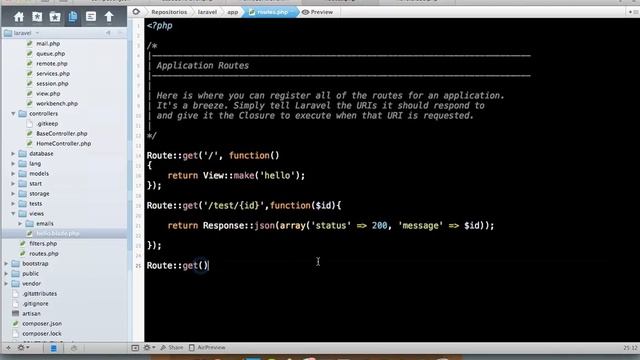 Primeros pasos con Laravel 4.2 смотреть онлайн