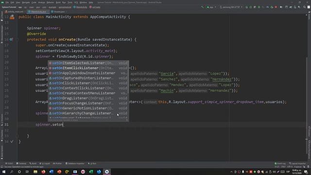 ?Como usar SPINNER ANDROID STUDIO JAVA TUTORIAL ? EJEMPLO 2021?/ SPINNER EN ADROID STUDIO ? смотреть онлайн