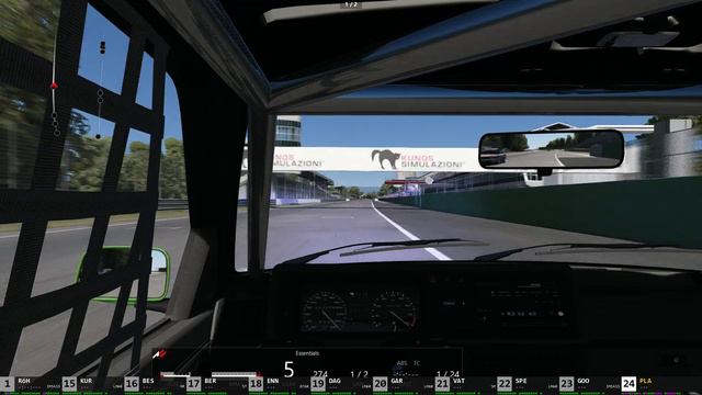 Assetto Corsa Dahlbäck Golf II GTI 16v Bi-Turbo (1030hp at 900kg) at Monza смотреть онлайн