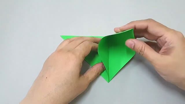 Easy Origami Tadpole in 2 minutes ,Origami for beginners, смотреть онлайн