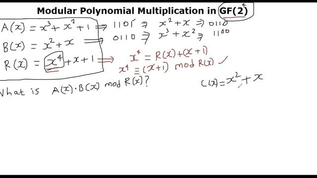 Modular Multiplication of Polynomials in Galois Fields смотреть онлайн